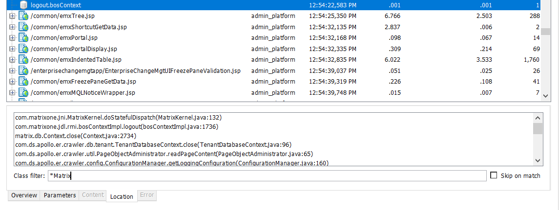 Trace Node Location