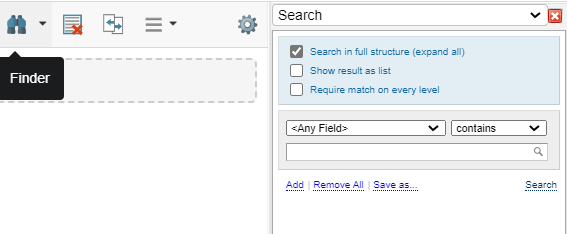 Column Finder Operators image